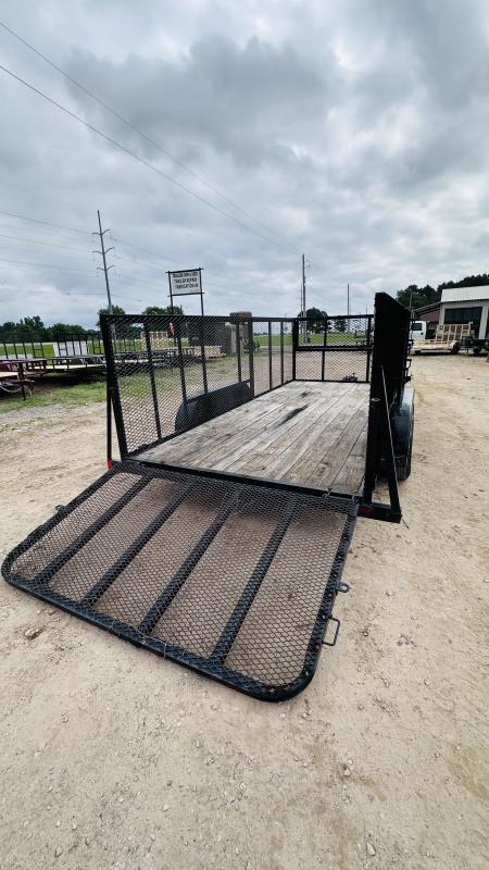Used 2023 X-On 7X16 Landscape Trailer