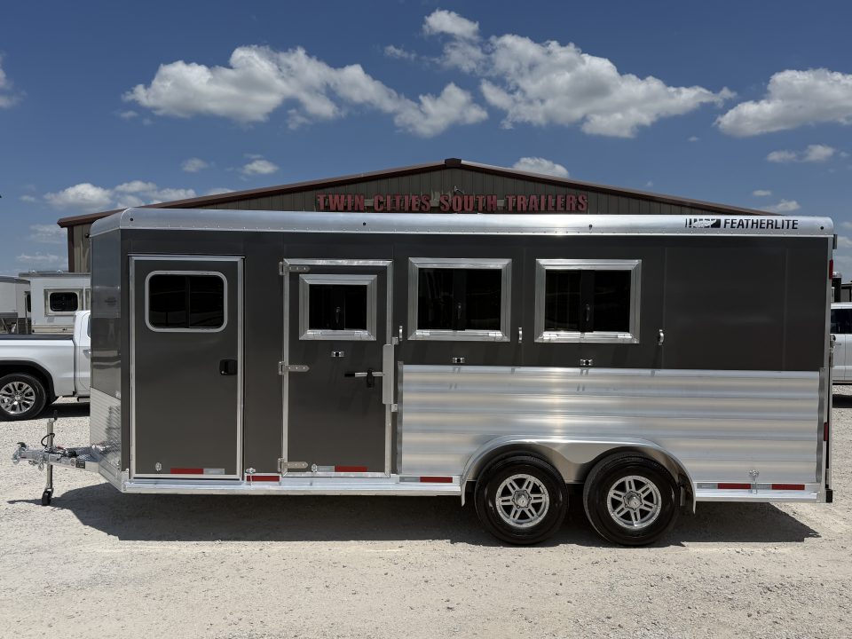New 2026 Featherlite 3 Horse Bumper Pull Horse Trailer