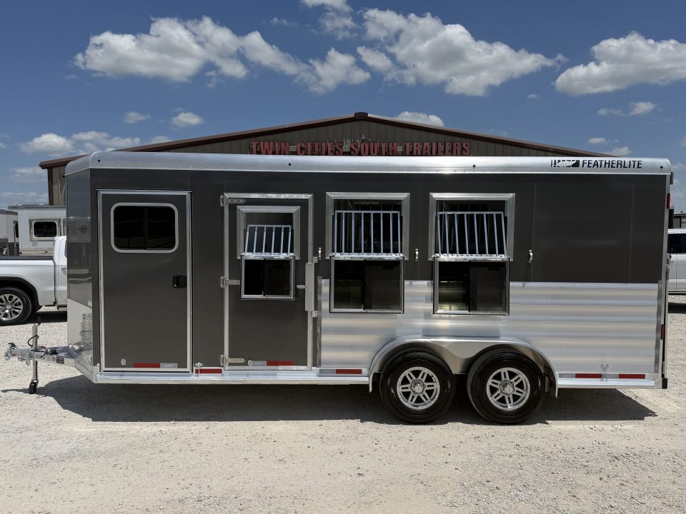 New 2026 Featherlite 3 Horse Bumper Pull Horse Trailer