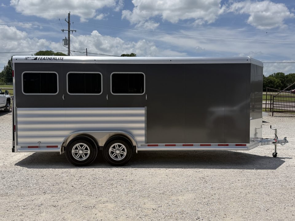 New 2026 Featherlite 3 Horse Bumper Pull Horse Trailer