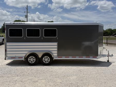 New 2026 Featherlite 3 Horse Bumper Pull Horse Trailer