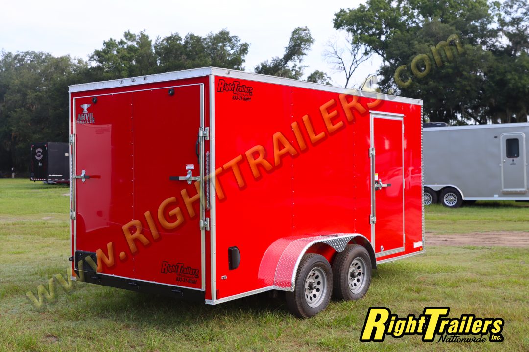 New 2026 7X14 Anvil Cargo Trailer