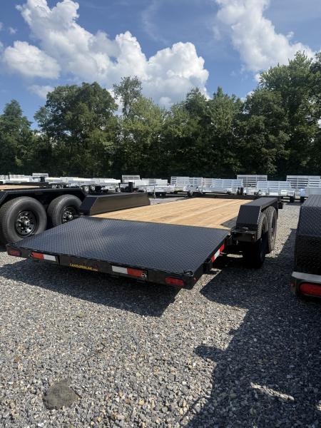 New 2026 CAM Superline - 18' Car Hauler - BLACK - Removable Fenders