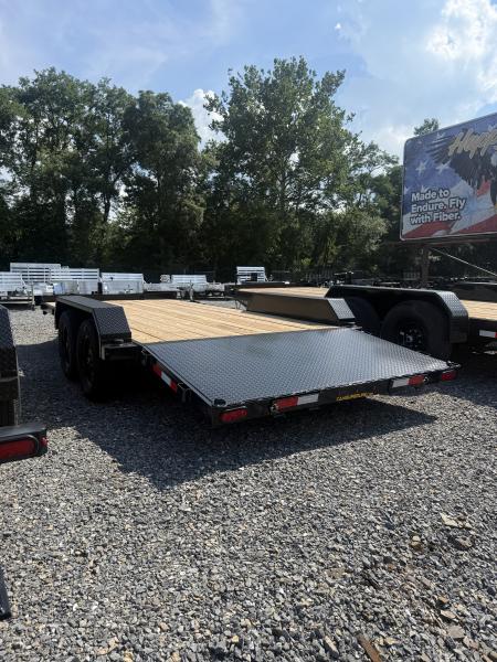 New 2026 CAM Superline - 18' Car Hauler - BLACK - Removable Fenders
