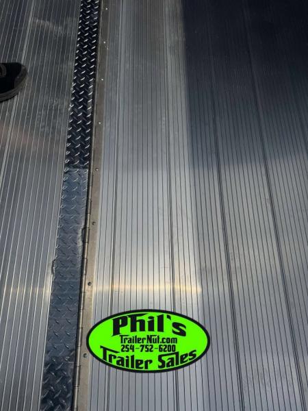 New E-Z Hauler 24' ALL ALUMINUM CAR HAULER LARGE ESCAPE DOOR FINISHED OUT Cargo / Enclosed Trailer EXTRUDED ALUMINUM FLOOR