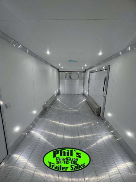 New E-Z Hauler 24' ALL ALUMINUM CAR HAULER LARGE ESCAPE DOOR FINISHED OUT CAR/RACING Trailer
