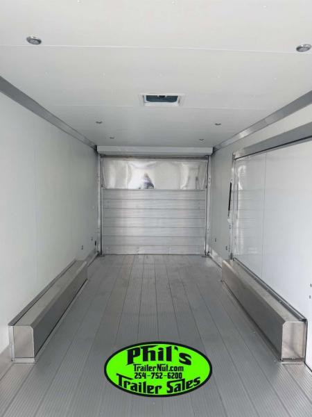 New E-Z Hauler 24' ALL ALUMINUM CAR HAULER LARGE ESCAPE DOOR FINISHED OUT CAR/RACING Trailer