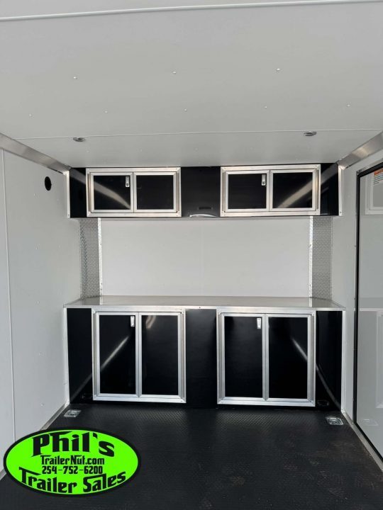 New 2026 E-Z Hauler 8.5X24 ALUMINUM CAR HAULER WITH FULL ESCAPE DOOR Car / Racing Trailer