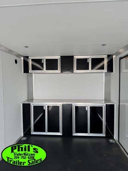 New 2026 E-Z Hauler 8.5X24 ALUMINUM CAR HAULER WITH FULL ESCAPE DOOR Car / Racing Trailer