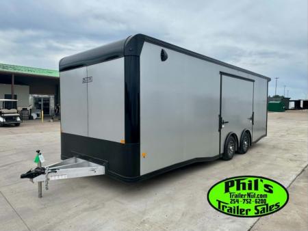 New 2026 E-Z Hauler 8.5X24 ALUMINUM CAR HAULER WITH FULL ESCAPE DOOR Car / Racing Trailer