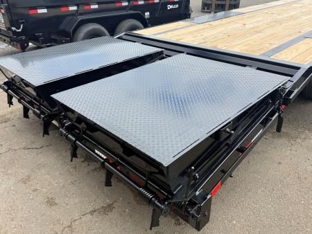 New 2026 Delco Trailers F136 Flatbed Trailer