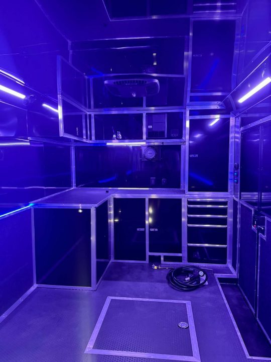 New Haulmark EDGE PRO 85X28 RACE TRAILER FULL ESCAPE DOOR - ELECTRIC AWNING - AC - WINCH - ELECTRIC JACK & MORE!!!Car / Racing Trailer