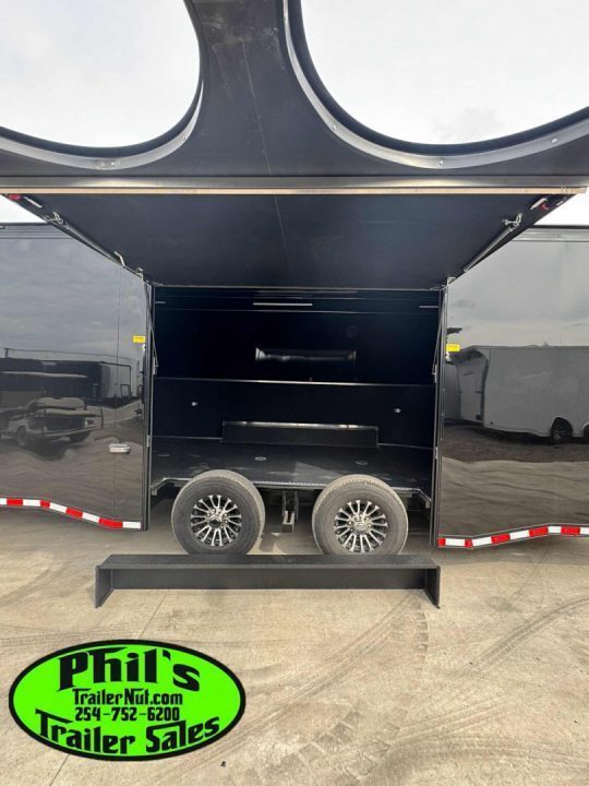 New Haulmark EDGE PRO 85X28 RACE TRAILER FULL ESCAPE DOOR - ELECTRIC AWNING - AC - WINCH - ELECTRIC JACK & MORE!!!Car / Racing Trailer