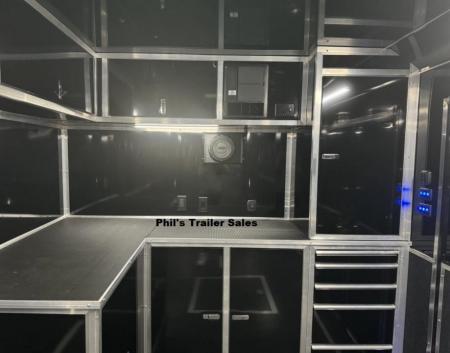 New Haulmark EDGE PRO 85X28 RACE TRAILER FULL ESCAPE DOOR - ELECTRIC AWNING - AC - WINCH - ELECTRIC JACK & MORE!!!Car / Racing Trailer