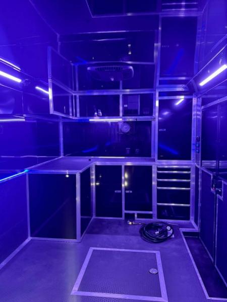 New Haulmark EDGE PRO 85X28 RACE TRAILER FULL ESCAPE DOOR - ELECTRIC AWNING - AC - WINCH - ELECTRIC JACK & MORE!!!Car / Racing Trailer