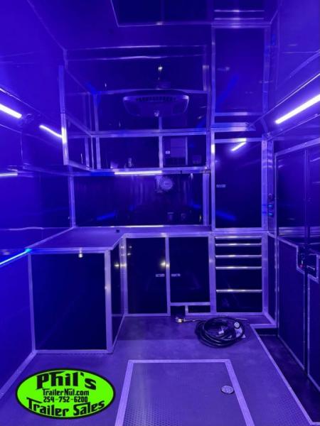 New Haulmark EDGE PRO 85X28 RACE TRAILER FULL ESCAPE DOOR - ELECTRIC AWNING - AC - WINCH - ELECTRIC JACK & MORE!!!Car / Racing Trailer