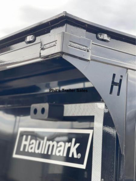 New Haulmark EDGE PRO 85X28 RACE TRAILER FULL ESCAPE DOOR - ELECTRIC AWNING - AC - WINCH - ELECTRIC JACK & MORE!!!Car / Racing Trailer