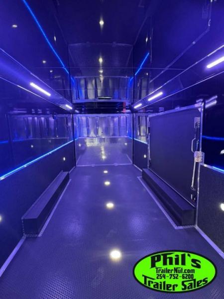 New Haulmark EDGE PRO 85X28 RACE TRAILER FULL ESCAPE DOOR - ELECTRIC AWNING - AC - WINCH - ELECTRIC JACK & MORE!!!Car / Racing Trailer