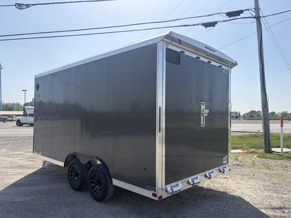 New 2026 NEO Trailers NAUX1685R12 (8.5' X 16') 9.9K V-Nose Car / Racing Trailer