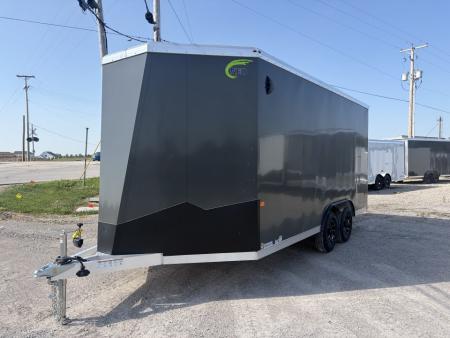New 2026 NEO Trailers NAUX1685R12 (8.5' X 16') 9.9K V-Nose Car / Racing Trailer