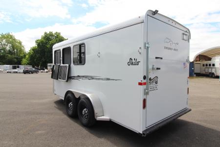 New 2027 Thuro-Bilt Shilo 3 Horse Trailer - 1ft added to horse area - Adjustable Dividers