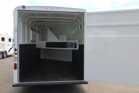 New 2027 Thuro-Bilt Shilo 3 Horse Trailer - 1ft added to horse area - Adjustable Dividers