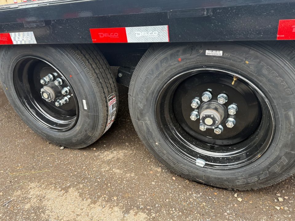 New 2026 Delco Trailers F236 Flatbed Trailer