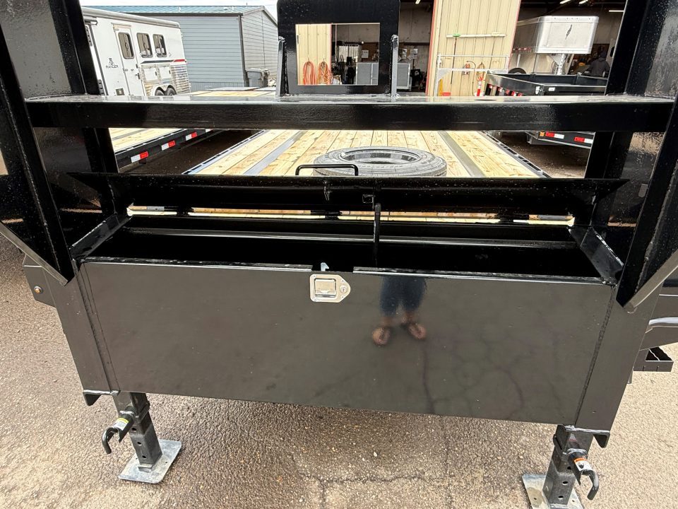 New 2026 Delco Trailers F236 Flatbed Trailer