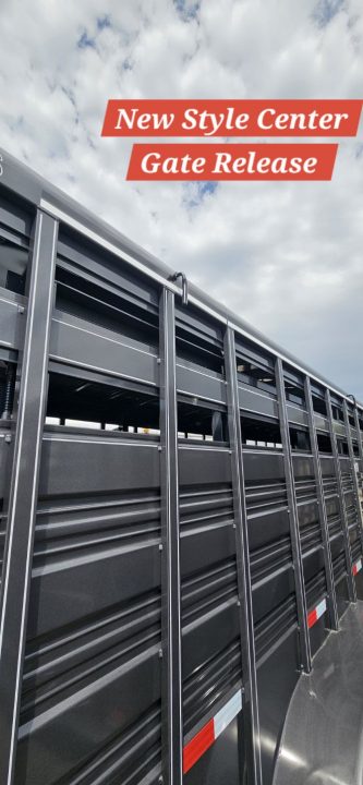 New 2026 Titan Trailer Standard 6'8 x 24' Stock Trailer