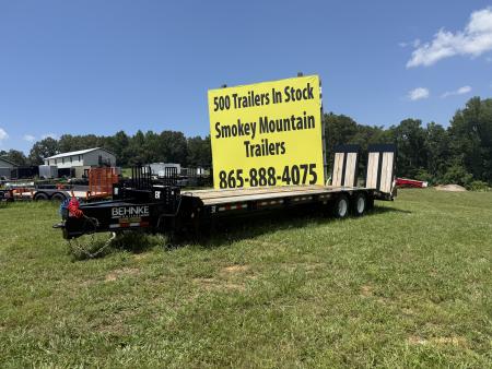 New 2026 Behnke FB 8X31 PINLE AIR ASSIST Equipment Trailer