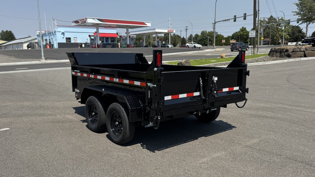 New 2026 Sure-Trac 6 x 10 SD Low Profile Single Ram Dump 7k Dump Trailer