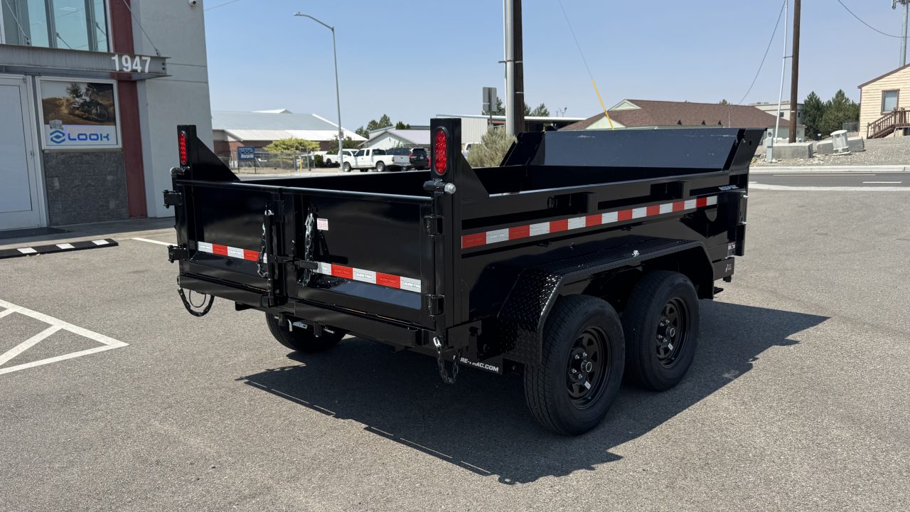 New 2026 Sure-Trac 6 x 10 SD Low Profile Single Ram Dump 7k Dump Trailer