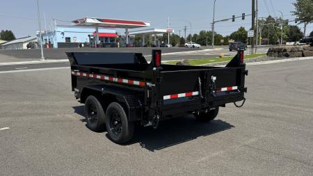 New 2026 Sure-Trac 6 x 10 SD Low Profile Single Ram Dump 7k Dump Trailer