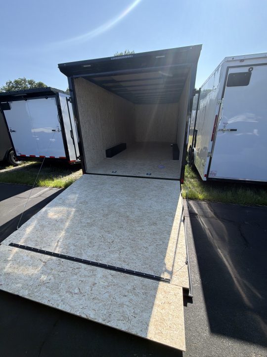 New 2026 ITI Cargo 8.5 X 20 XE Flat Top V-Nose Car Hauler 10K ( Composite Silver/ Black Trim )