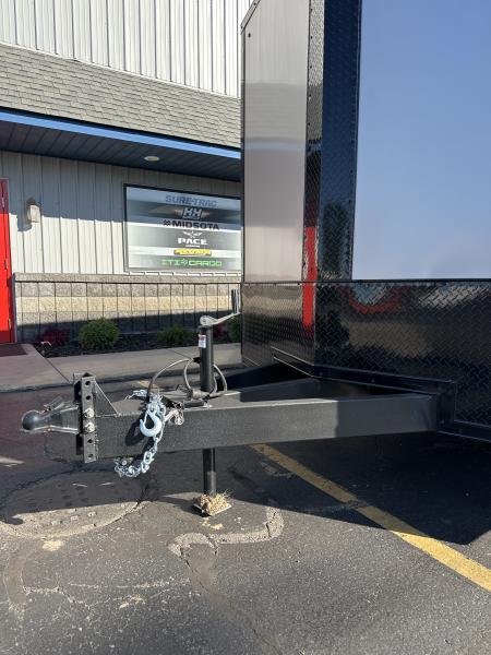 New 2026 ITI Cargo 8.5 X 20 XE Flat Top V-Nose Car Hauler 10K ( Composite Silver/ Black Trim )