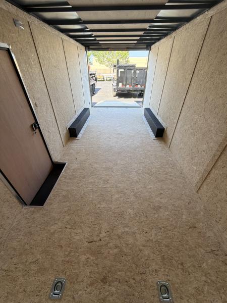 New 2026 ITI Cargo 8.5 X 20 XE Flat Top V-Nose Car Hauler 10K ( Composite Silver/ Black Trim )