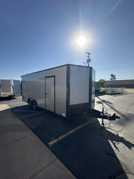 New 2026 ITI Cargo 8.5 X 20 XE Flat Top V-Nose Car Hauler 10K ( Composite Silver/ Black Trim )