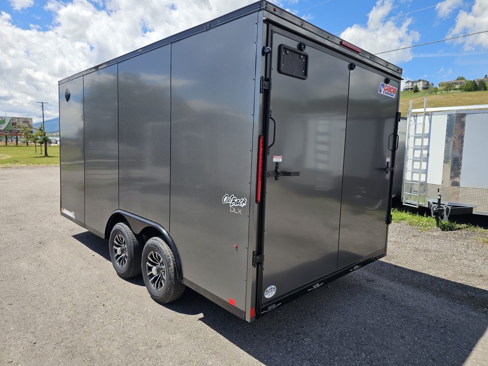 New 2026 Pace Outback DLX 8.5x16 10k Cargo Trailer