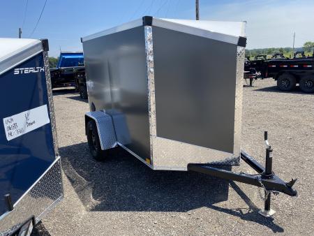 New 2026 Stealth Trailers (Scratch & Dent) 5x8 Mustang 3k w/Ramp Door Cargo / Enclosed Trailer