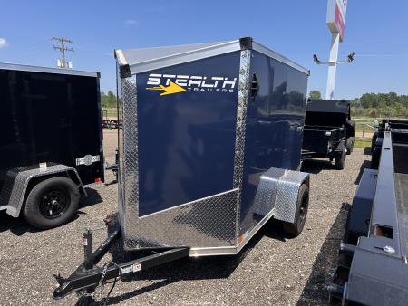New 2026 Stealth Trailers 5X8 Titan 3k w/Barn Door Cargo / Enclosed Trailer
