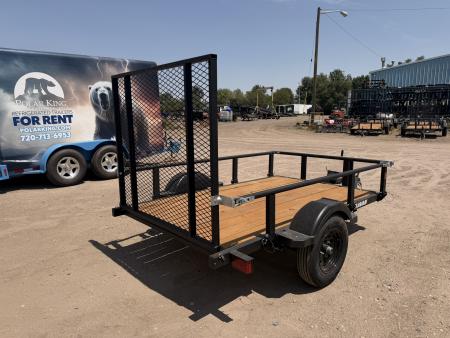 New 2027 Karavan 5-8 Ramp Gate Utility W/ Fold Down Sides 3K GVWR