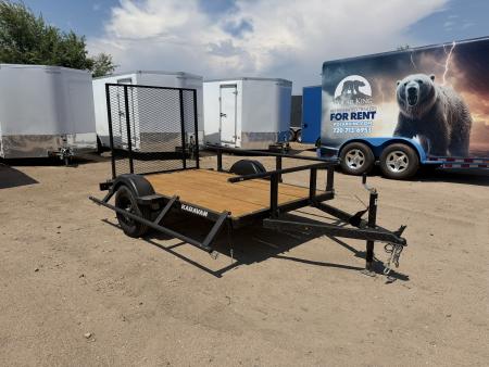 New 2027 Karavan 5-8 Ramp Gate Utility W/ Fold Down Sides 3K GVWR