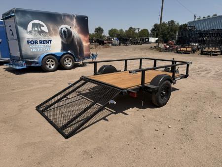 New 2027 Karavan 5-8 Ramp Gate Utility W/ Fold Down Sides 3K GVWR