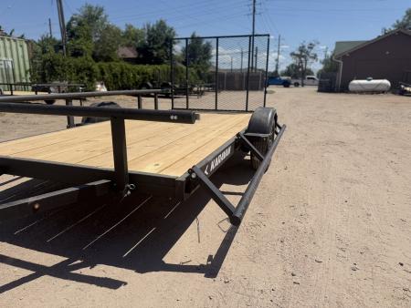 New 2027 Karavan 6-12 Ramp Gate Utility W/ Fold Down Sides 3K GVWR