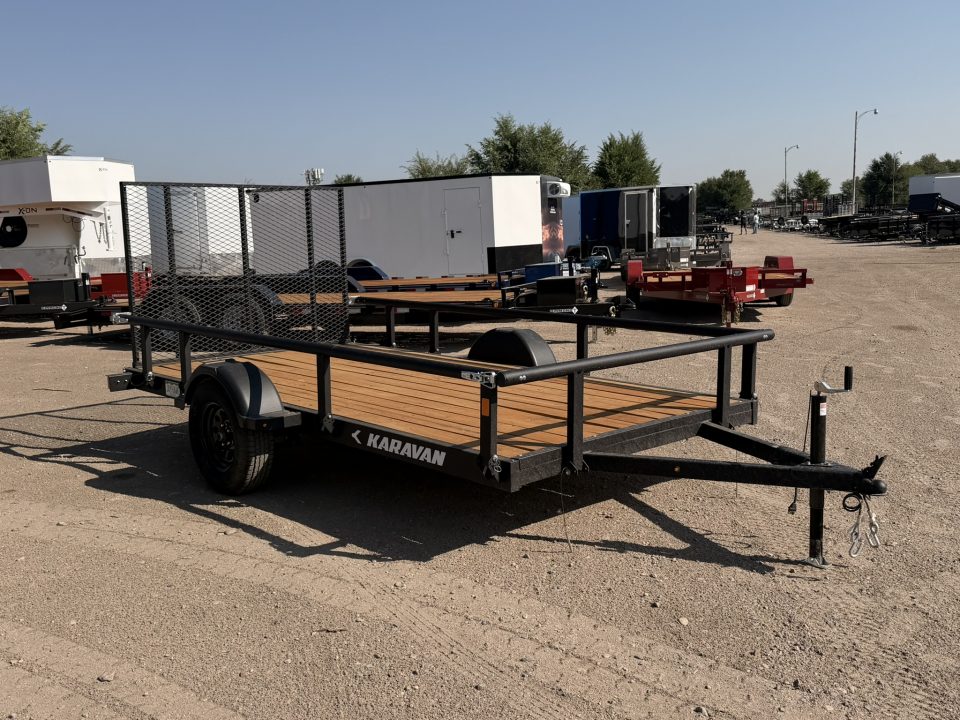 New 2027 Karavan 6-12 Ramp Gate Utility W/ Fold Down Sides 3K GVWR
