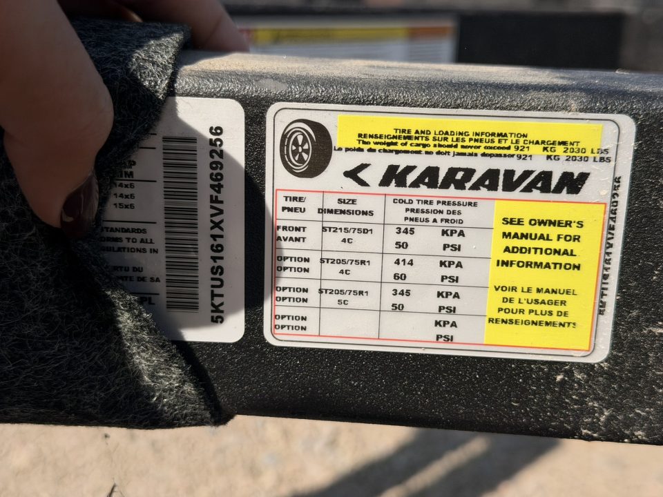 New 2027 Karavan 6-12 Ramp Gate Utility W/ Fold Down Sides 3K GVWR