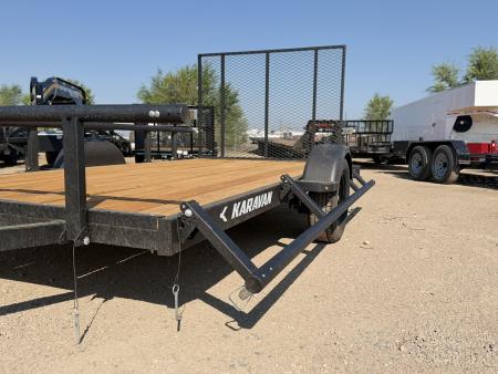 New 2027 Karavan 6-12 Ramp Gate Utility W/ Fold Down Sides 3K GVWR