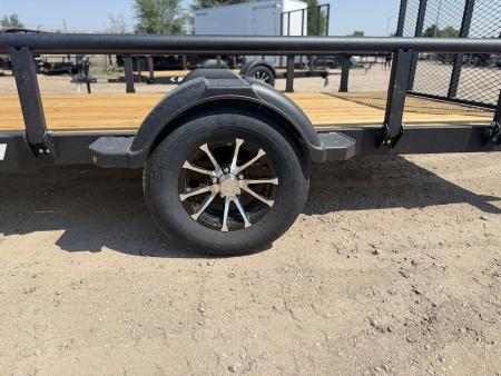 New 2027 Karavan 6-12 Ramp Gate Utility W/ Fold Down Sides 3K GVWR
