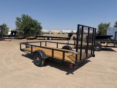 New 2027 Karavan 6-12 Ramp Gate Utility W/ Fold Down Sides 3K GVWR