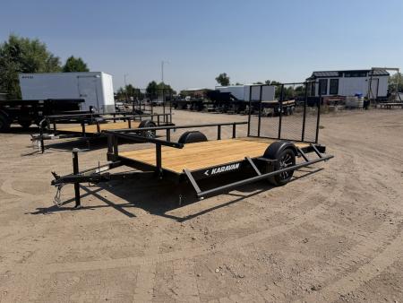 New 2027 Karavan 6-12 Ramp Gate Utility W/ Fold Down Sides 3K GVWR